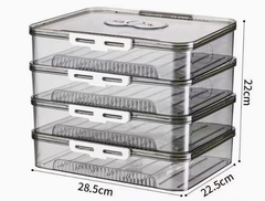 Transparent Dumpling Storage Box