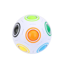 Rainbow Cube Ball Stress Toy